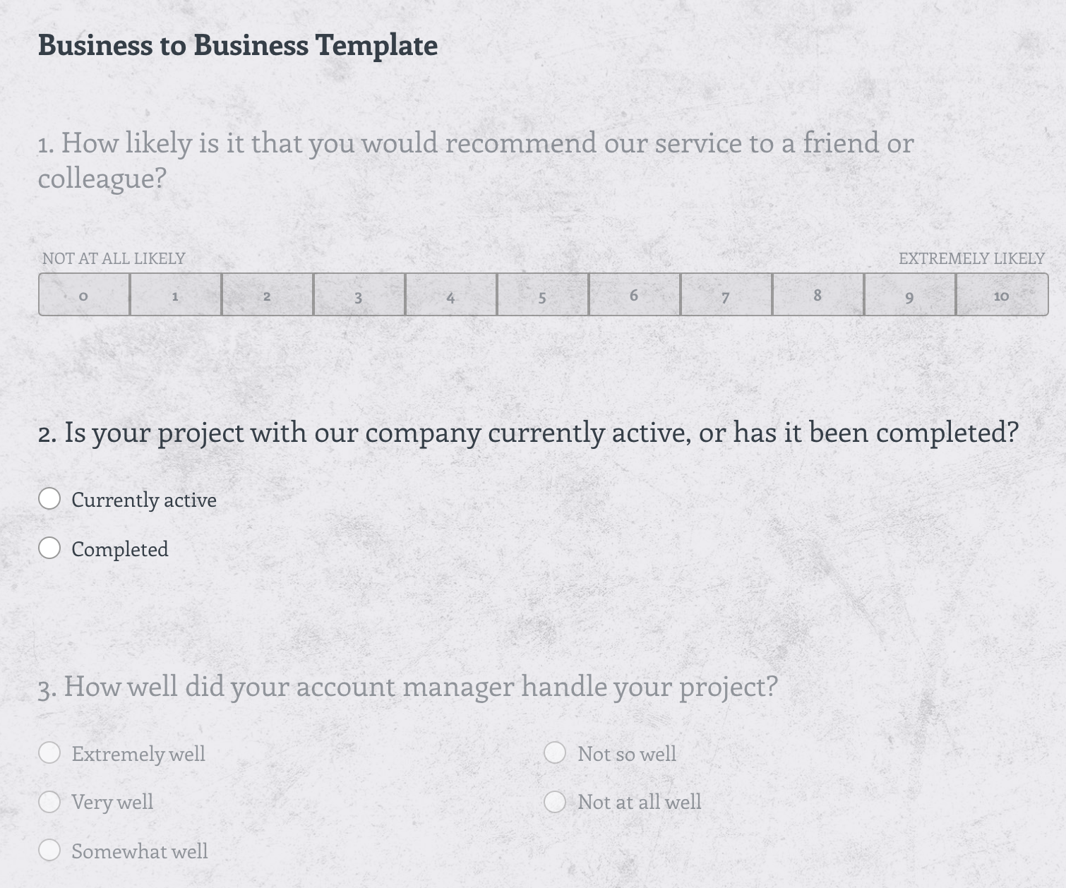 14 of the Best Survey Templates to Put in Front of Your Customers